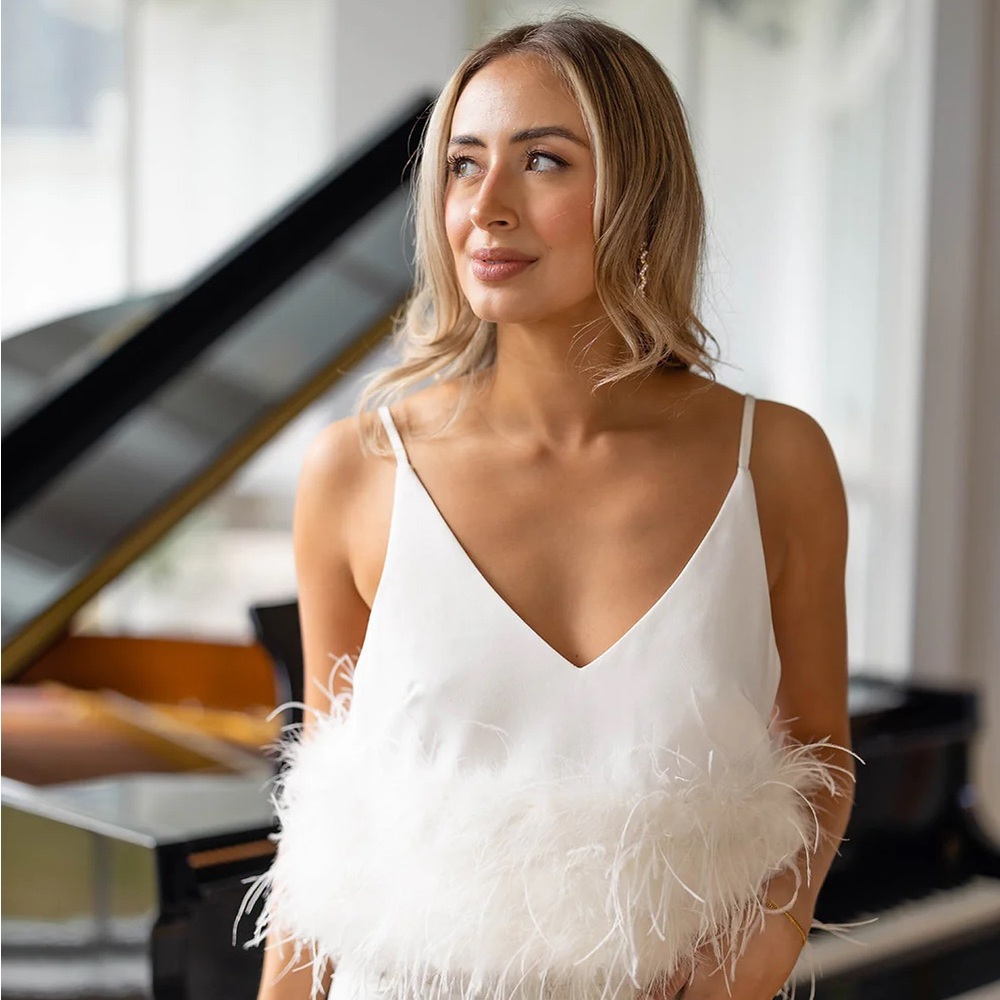 Buddylove Feather Tank Top